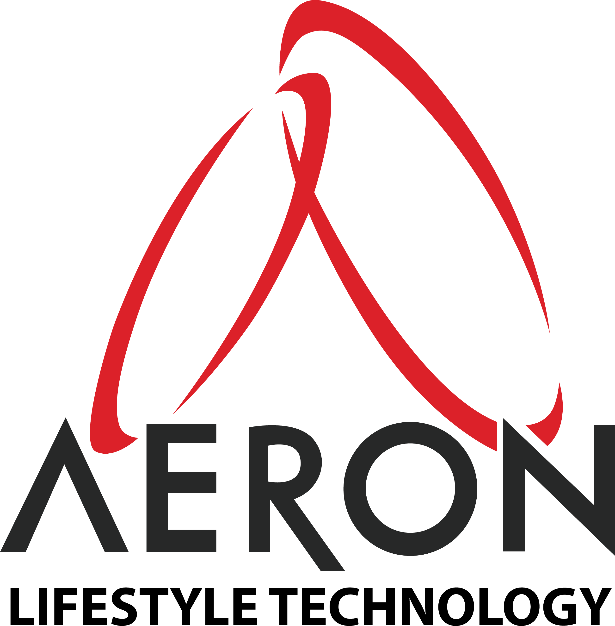 AERON Lifestyle Technology Logo Redesign