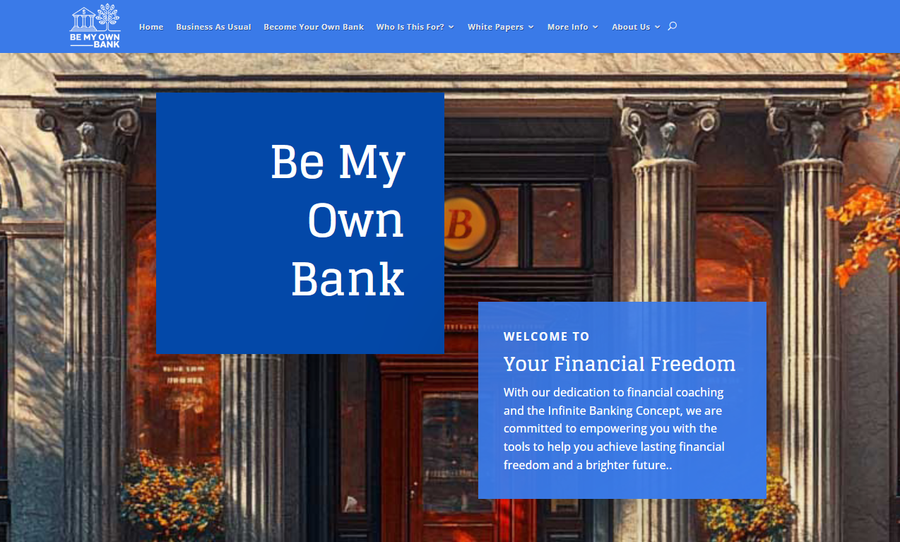 Be My Own Bank to showcase DuckByte’s creative power in web design,