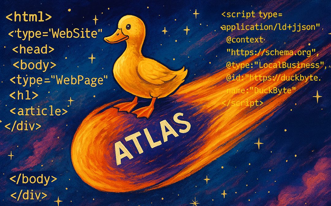 DuckByte’s Atlas Duck: A Visual Metaphor for Next-Gen SEO